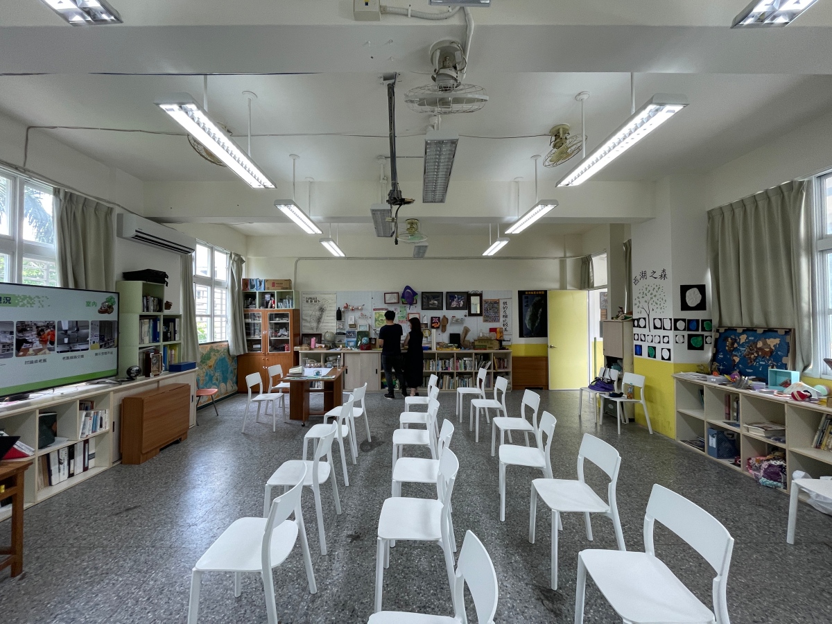 臺北市西湖國小教室改造前(圖片提供:台灣設計研究院) 臺北市西湖國小教室改造前(圖片提供:台灣設計研究院)