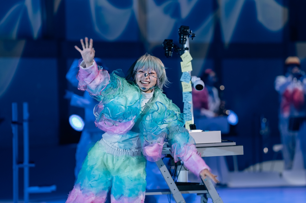 EXPO Hall館內演出。(機身α7R V,鏡頭SEL70200GM2) EXPO Hall館內演出。(機身α7R V,鏡頭SEL70200GM2)