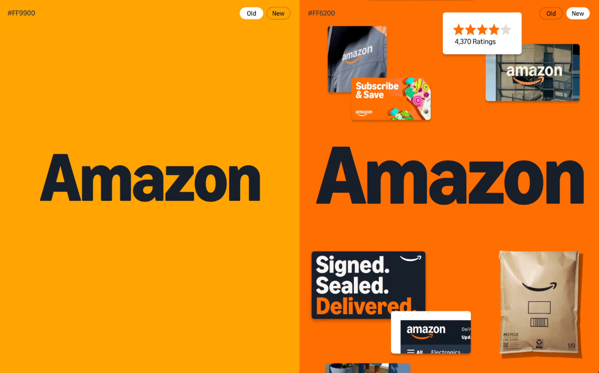 Amazon微笑Logo煥新,迎接大規模品牌重塑!用字體整合全球50+子品牌視覺形象 Amazon微笑Logo煥新,迎接大規模品牌重塑!用字體整合全球50+子品牌視覺形象