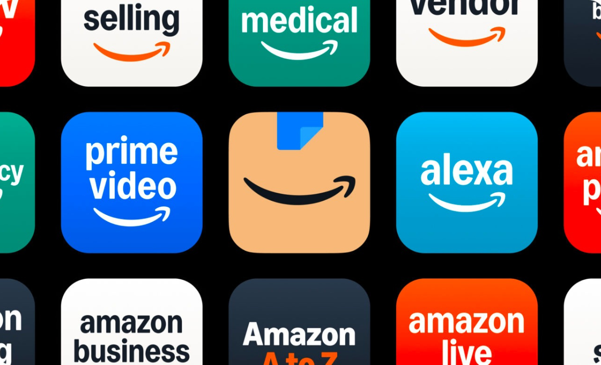 Amazon微笑Logo煥新,迎接大規模品牌重塑!用字體整合全球50+子品牌視覺形象 Amazon微笑Logo煥新,迎接大規模品牌重塑!用字體整合全球50+子品牌視覺形象