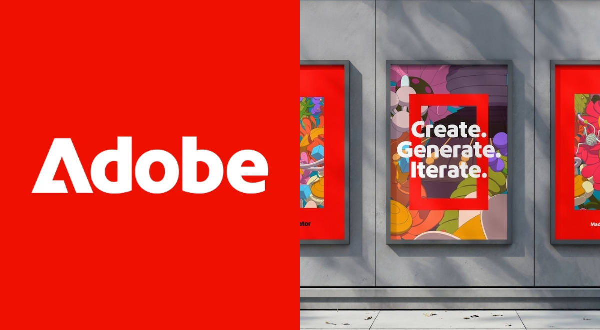 Adobe悄悄換上全新品牌識別！從經典「A」字到更飽和的紅色，如何打造視覺一致性？