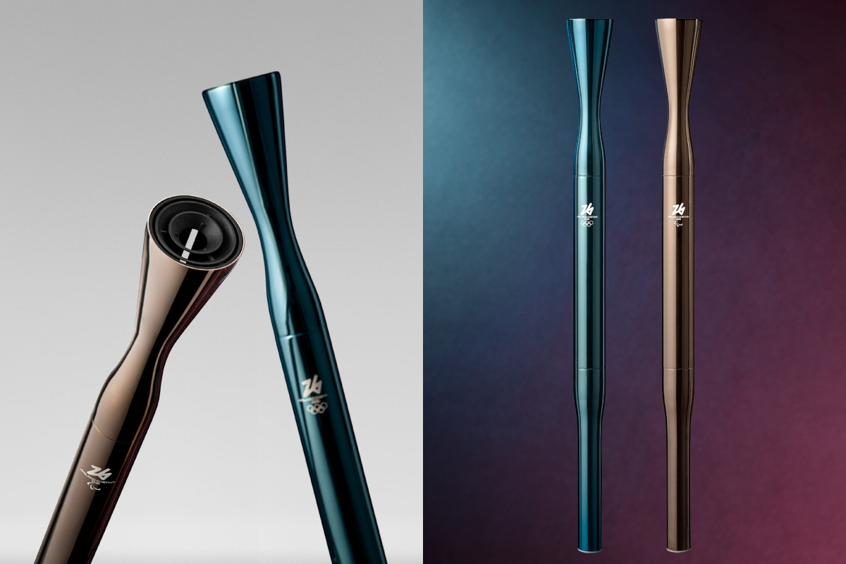 2026冬奧、帕奧火炬由CRA工作室設計開發、Cavagna Group負責組件製造。（圖片來源：Carlo Ratti Associati）