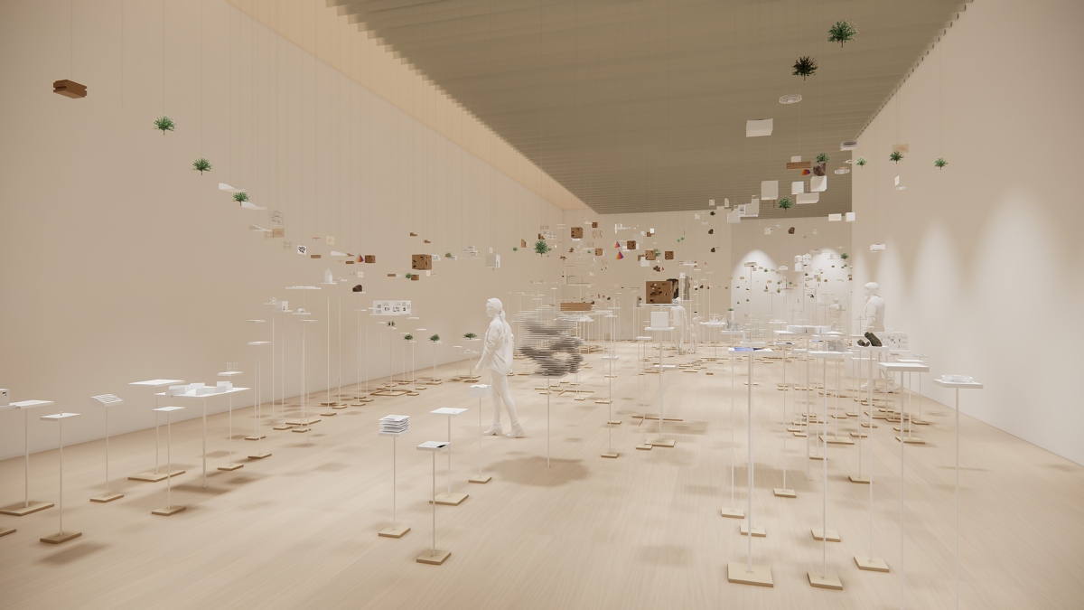 《模型の森》(展示風景預想圖)© Sou Fujimoto Architects 《模型の森》(展示風景預想圖)© Sou Fujimoto Architects