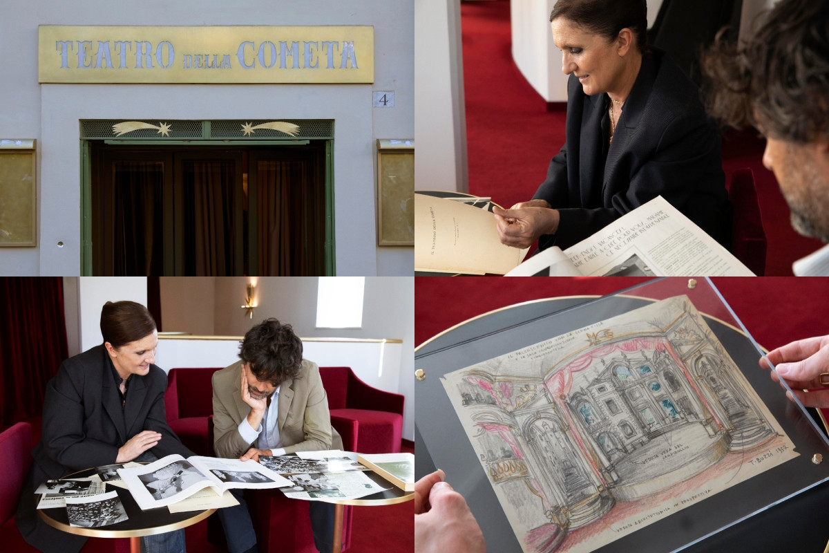 羅馬Teatro della Cometa劇院甫由Maria Grazia Chiuri完成修復。(圖片提供:Dior) 羅馬Teatro della Cometa劇院甫由Maria Grazia Chiuri完成修復。(圖片提供:Dior)