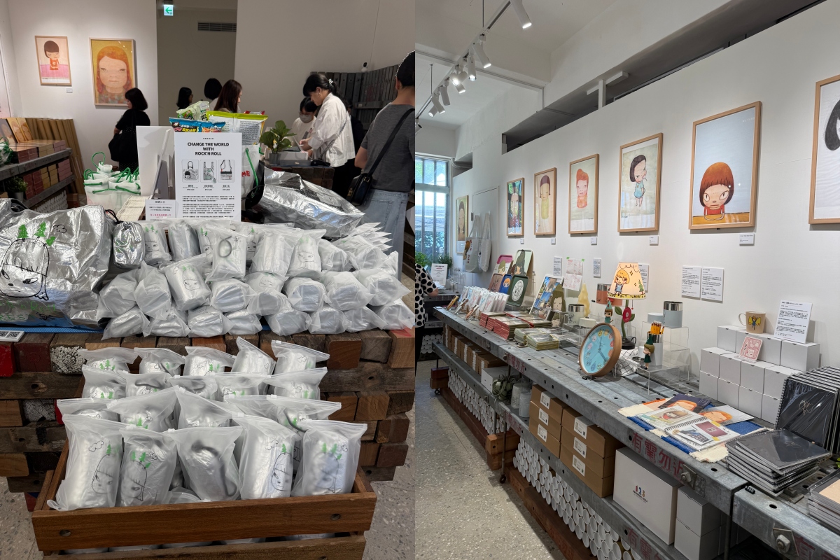 奈良美智巡展周邊(攝影:Adela Cheng) 奈良美智巡展周邊(攝影:Adela Cheng)