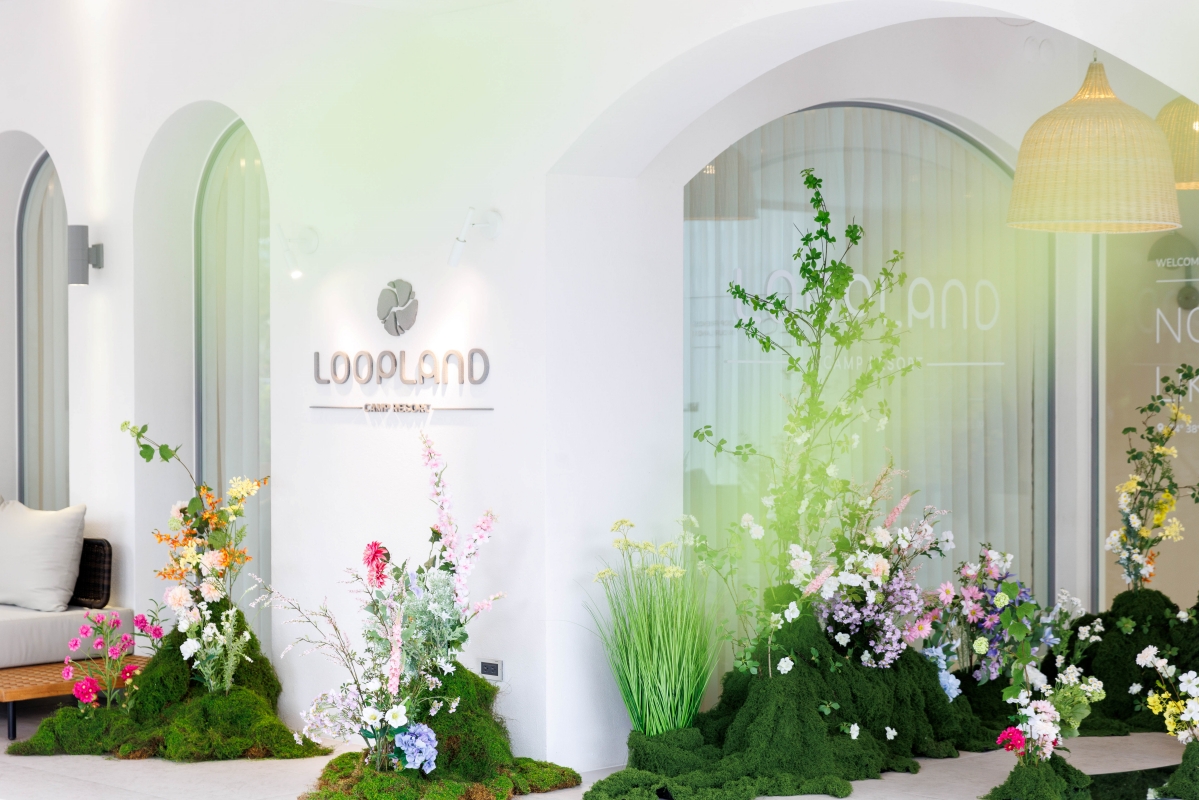 LOOPLAND 期間限定企劃「春日夢遊花徑」。(圖片提供:LOOPLAND) LOOPLAND 期間限定企劃「春日夢遊花徑」。(圖片提供:LOOPLAND)