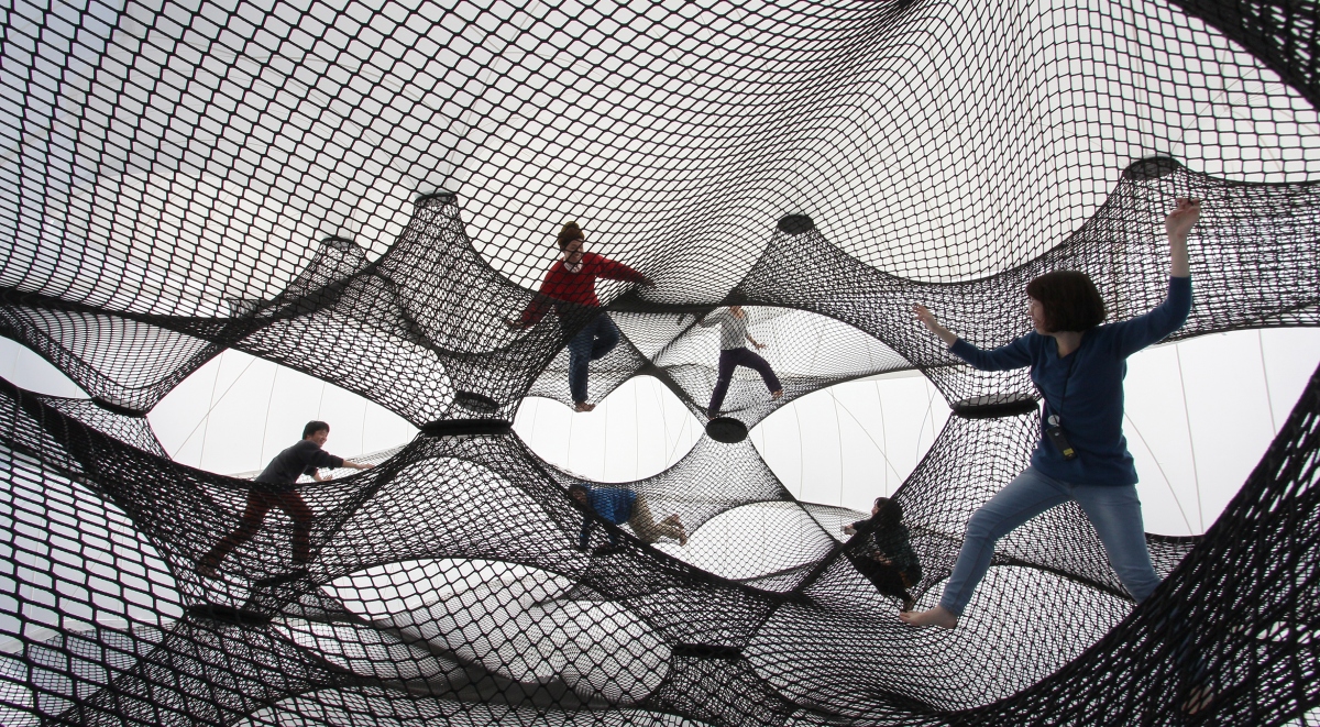 走進「可參與的空間建築」!勤美術館《Net & String Taichung》將登場,奧地利藝術團隊 Numen / For Use打造沉浸式大型裝置 走進「可參與的空間建築」!勤美術館《Net & String Taichung》將登場,奧地利藝術團隊 Numen / For Use打造沉浸式大型裝置