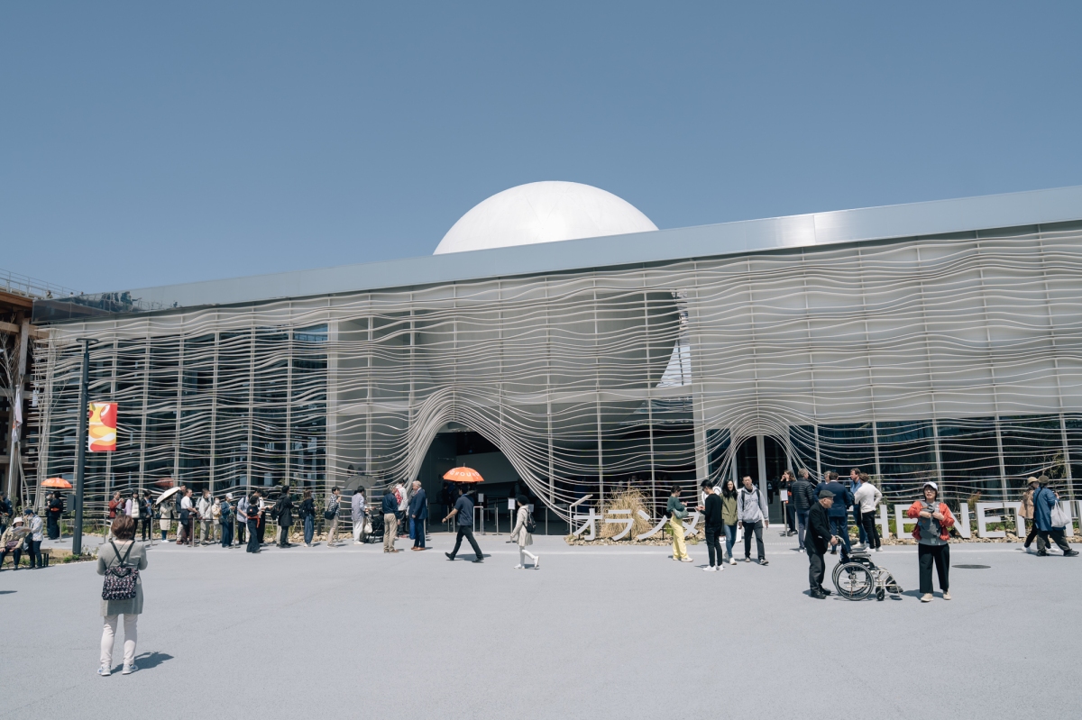 「荷蘭館」建築由RAU Architects操刀。(攝影:蔡耀徴) 「荷蘭館」建築由RAU Architects操刀。(攝影:蔡耀徴)