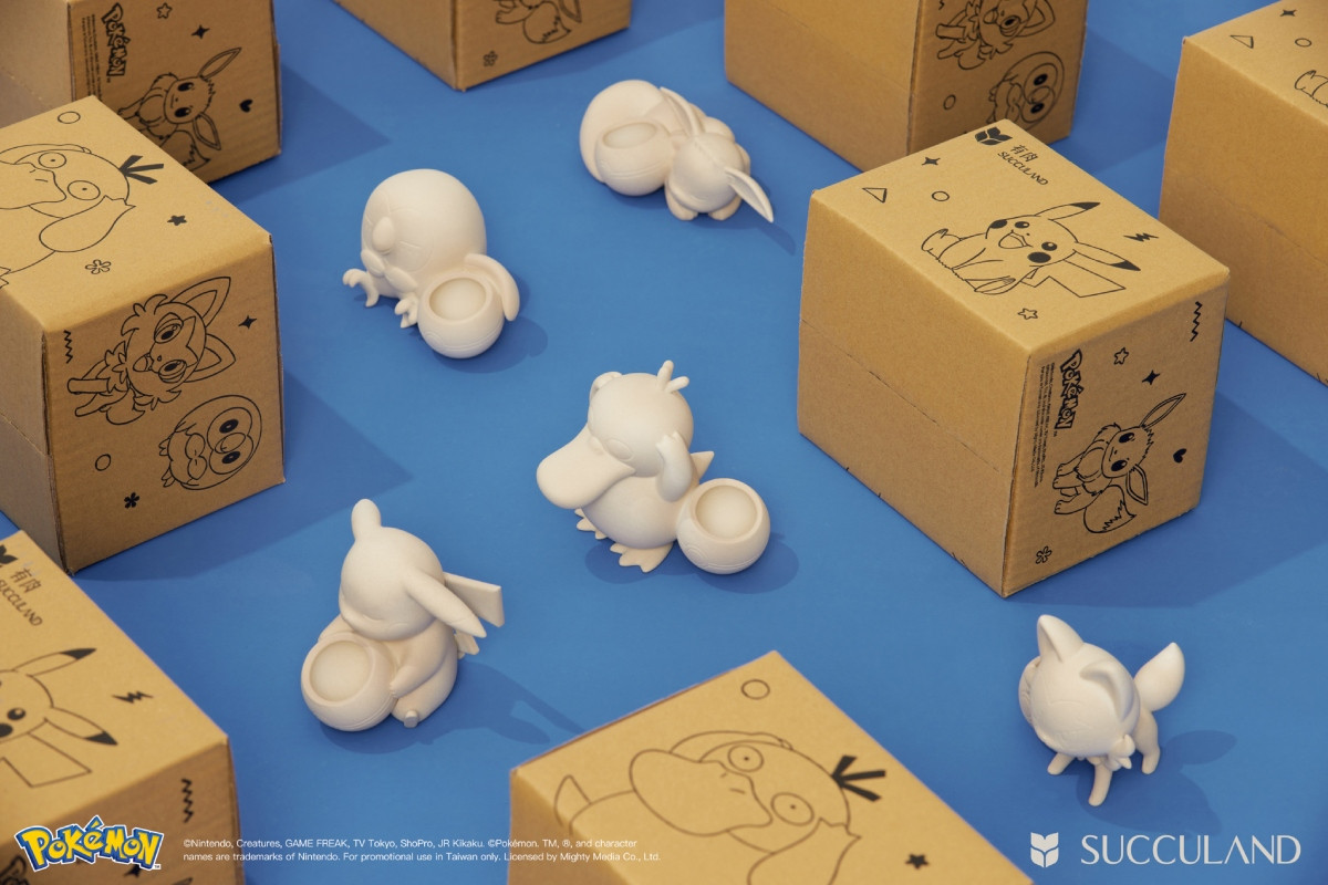 連配送箱都印有寶可夢圖案,讓「抓寶」的每一步驟充滿驚喜。(圖片提供:有肉SUCCULAND) 連配送箱都印有寶可夢圖案,讓「抓寶」的每一步驟充滿驚喜。(圖片提供:有肉SUCCULAND)