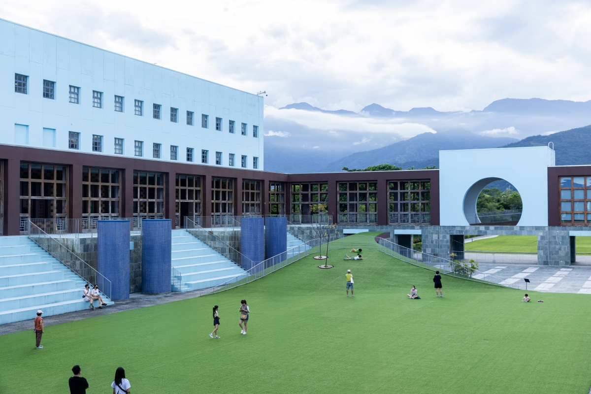 國立臺灣史前文化博物館建築景觀再造。 國立臺灣史前文化博物館建築景觀再造。