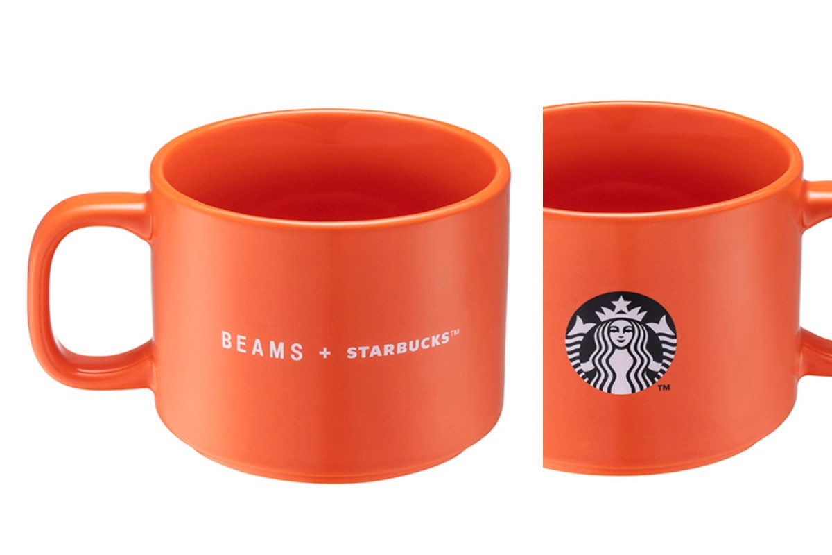 BEAMS好運橙馬克杯(355ml),售價 NT$700。(圖片提供:星巴克) BEAMS好運橙馬克杯(355ml),售價 NT$700。(圖片提供:星巴克)