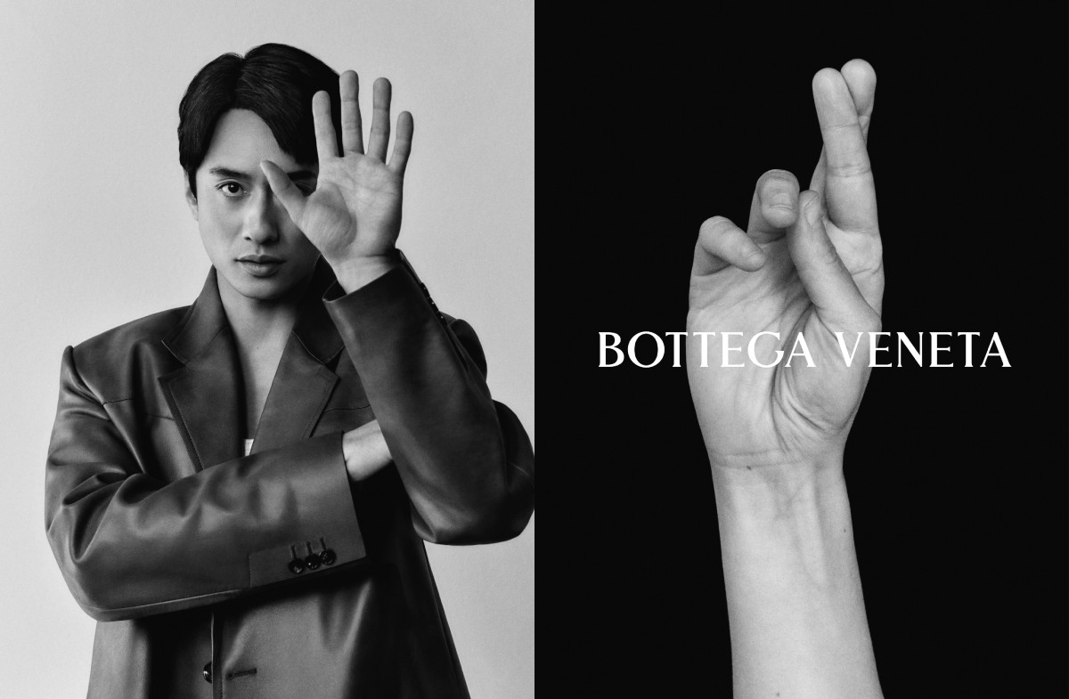 演員劉俊謙出鏡《Craft is our Language匠藝吾言》形象廣告。(圖片提供:Bottega Veneta) 演員劉俊謙出鏡《Craft is our Language匠藝吾言》形象廣告。(圖片提供:Bottega Veneta)