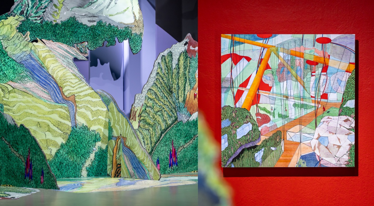 英國建築師「彼得.庫克個展」台北當代藝術館登場:以台灣城市與自然地景為靈感,打造現地裝置、數位版畫作品 英國建築師「彼得.庫克個展」台北當代藝術館登場:以台灣城市與自然地景為靈感,打造現地裝置、數位版畫作品