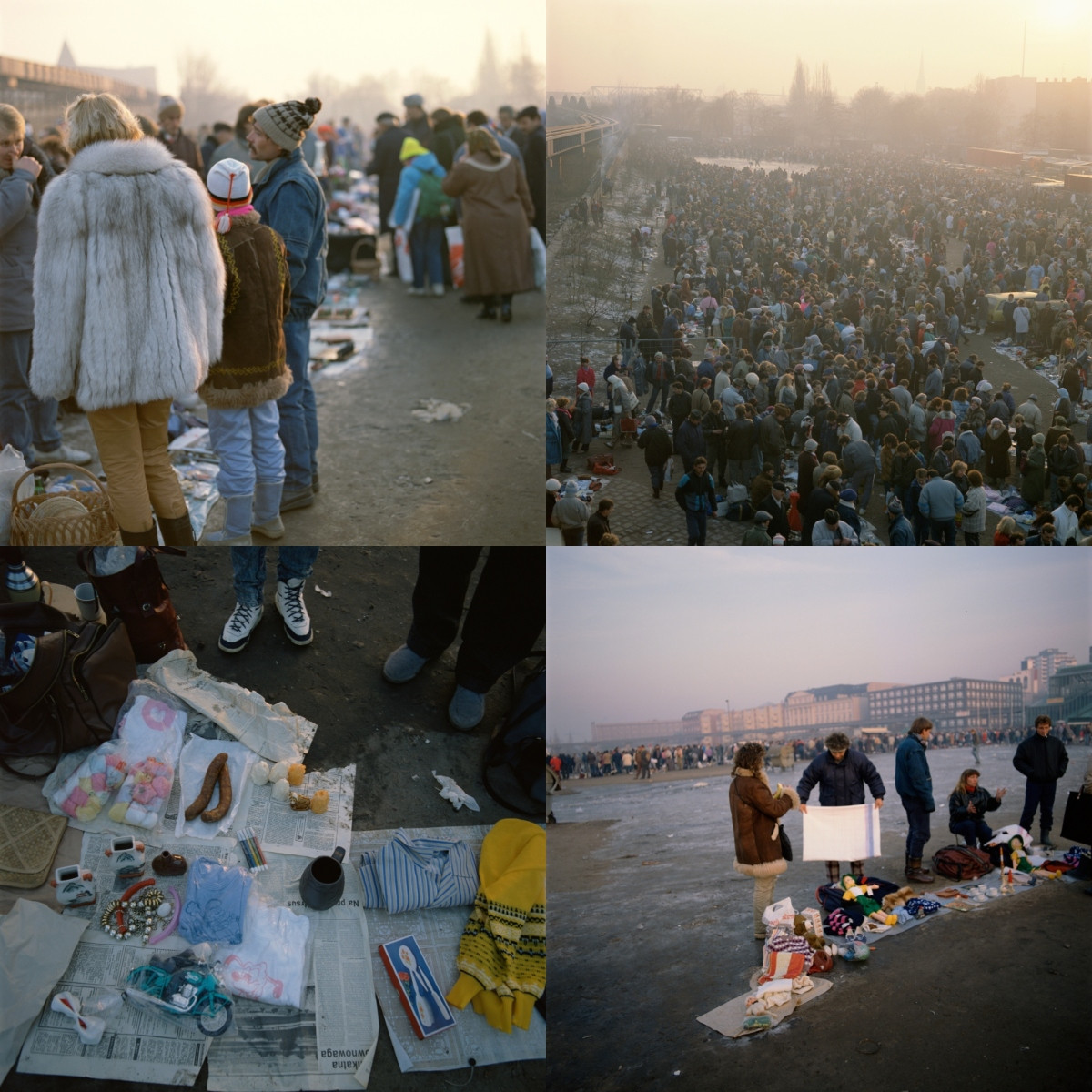 左上 Markt (c), 1989 / 右上 Markt (a), 1989 / 左下 Markt (g), 1989 / 右下 Markt (b), 1989.(圖片提供:Celine) 左上 Markt (c), 1989 / 右上 Markt (a), 1989 / 左下 Markt (g), 1989 / 右下 Markt (b), 1989.(圖片提供:Celine)