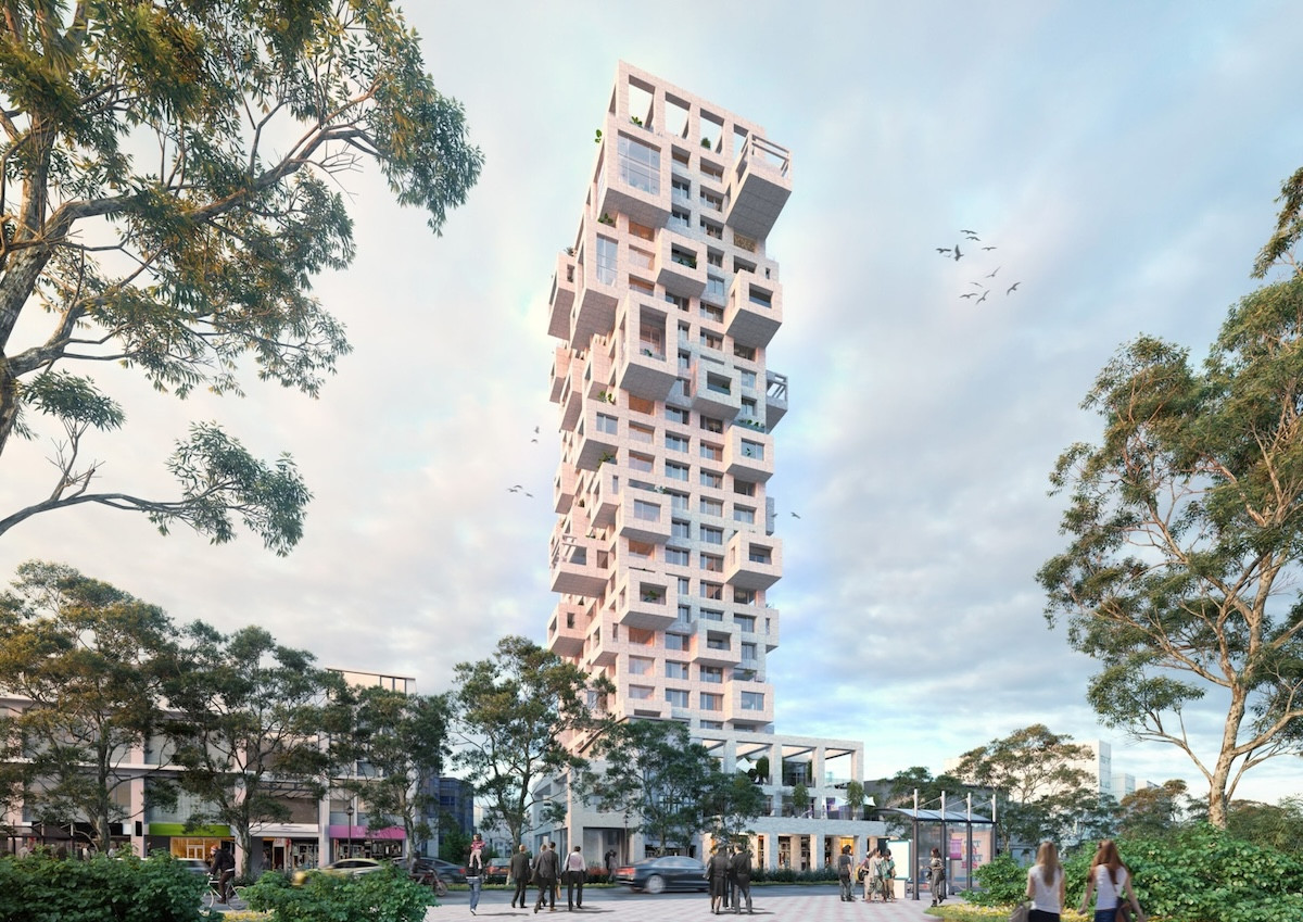 MVRDV台灣首件住宅作品在天母!「跳出來的盒子」為建築造型注入趣味 MVRDV台灣首件住宅作品在天母!「跳出來的盒子」為建築造型注入趣味