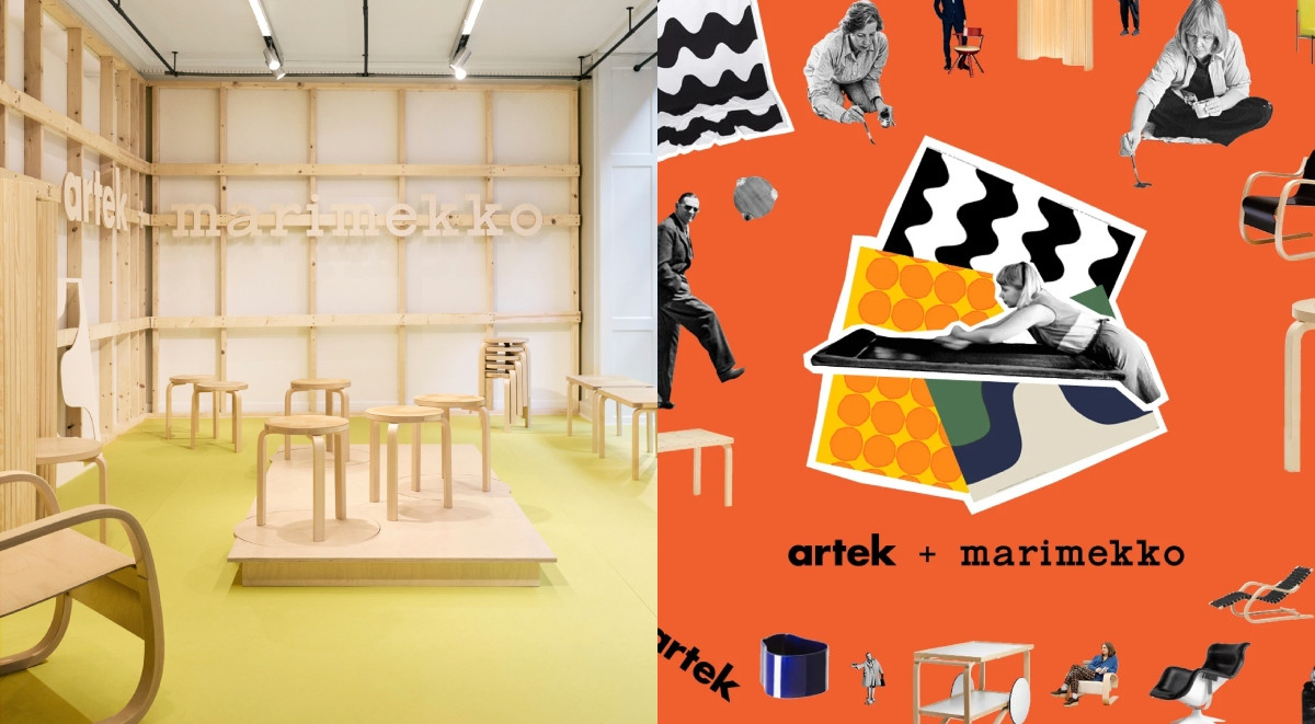 Artek + Marimekko限量聯名家具系列:Aalto經典桌椅重新演繹、3款印花全靠精湛工藝鑲嵌,北歐設計美學為何迷人? Artek + Marimekko限量聯名家具系列:Aalto經典桌椅重新演繹、3款印花全靠精湛工藝鑲嵌,北歐設計美學為何迷人?