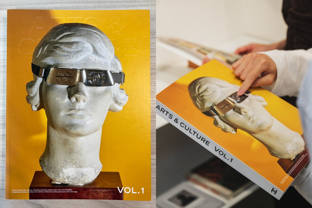 香奈兒全新藝文雜誌《ARTS & CULTURE Magazine Vol. 1》封面。(圖片提供:右Chanel,左翻攝實體雜誌 by Ning Chi) 香奈兒全新藝文雜誌《ARTS & CULTURE Magazine Vol. 1》封面。(圖片提供:右Chanel,左翻攝實體雜誌 by Ning Chi)