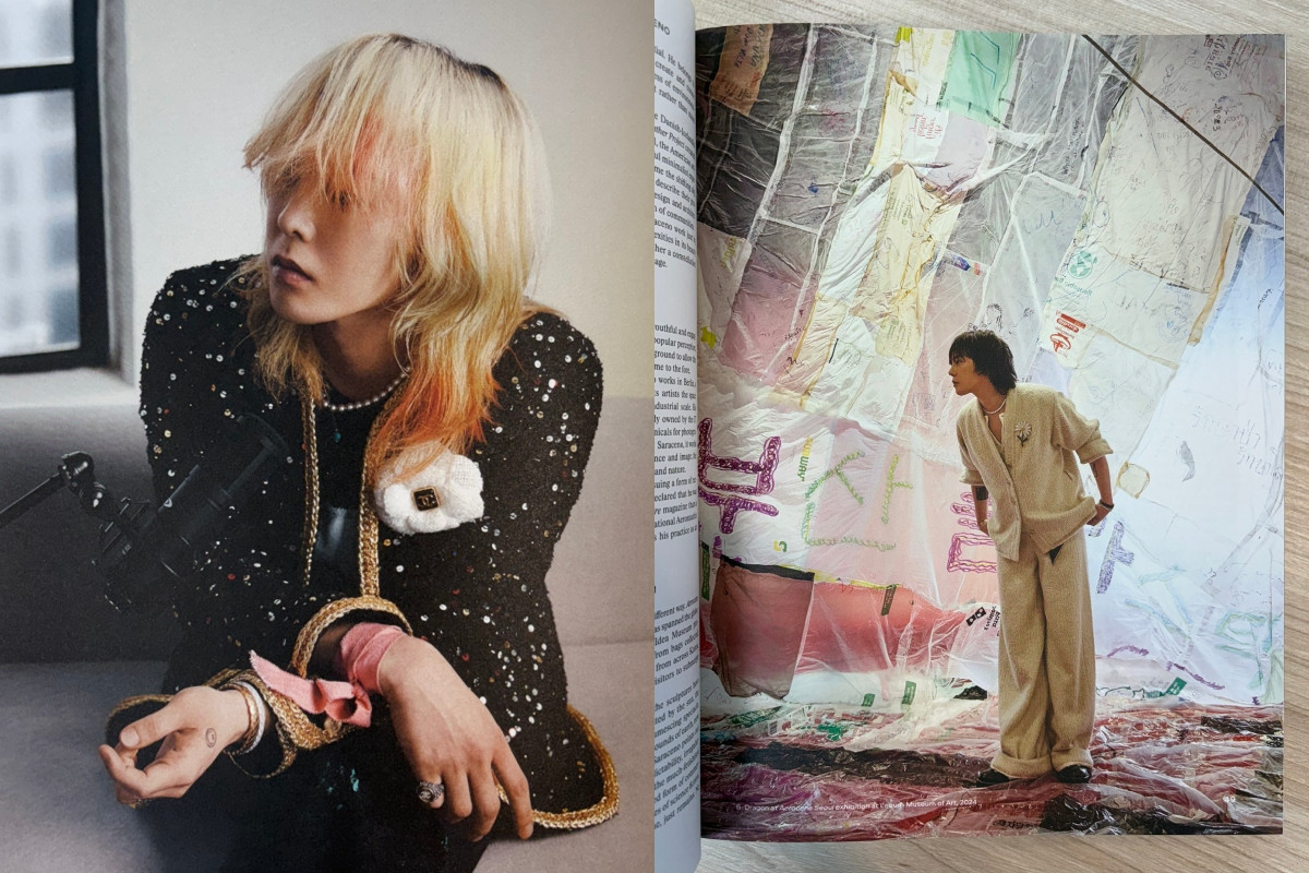 品牌大使G-Dragon亦登上創刊號。(雜誌提供:Chanel,圖片翻攝:Ning Chi) 品牌大使G-Dragon亦登上創刊號。(雜誌提供:Chanel,圖片翻攝:Ning Chi)