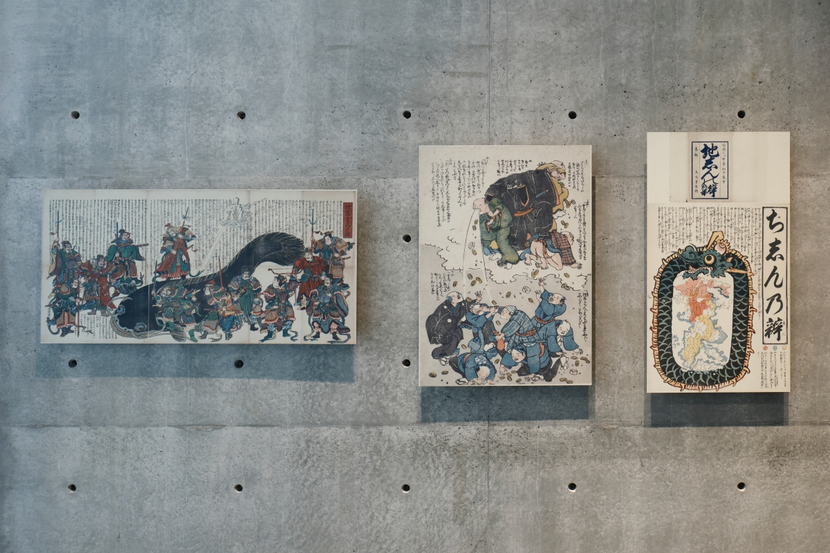 「伝えるー災害の記憶」(圖片提供:21_21 DESIGN SIGHT、攝影:木奥恵三) 「伝えるー災害の記憶」(圖片提供:21_21 DESIGN SIGHT、攝影:木奥恵三)