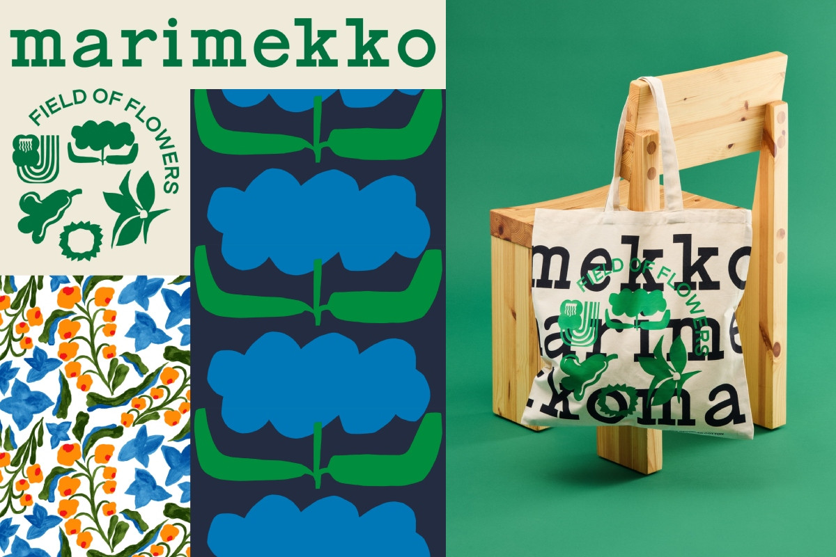 展覽現場消費滿額贈展覽限定圖騰托特包。(圖片提供:Marimekko) 展覽現場消費滿額贈展覽限定圖騰托特包。(圖片提供:Marimekko)
