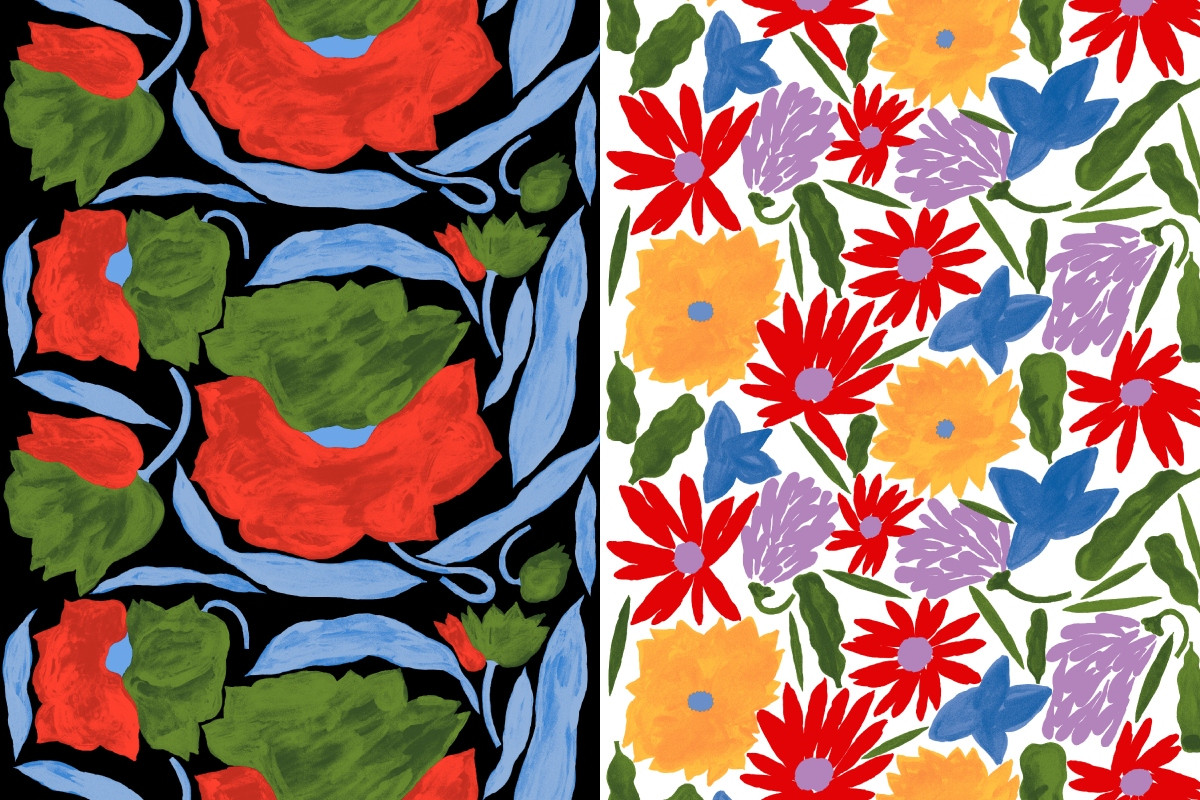 鮮明的筆觸為Aino-Maija Metsola作品一大特色。(圖片提供:Marimekko) 鮮明的筆觸為Aino-Maija Metsola作品一大特色。(圖片提供:Marimekko)