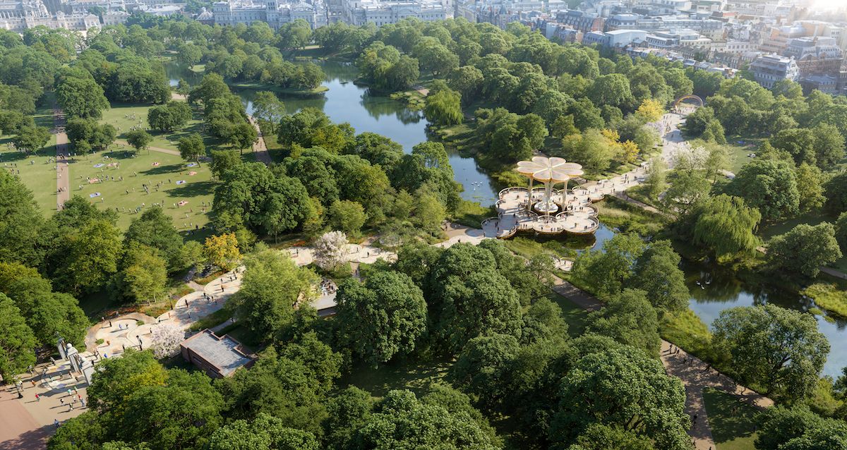 「英國女王紀念園區」5組入選提案:Foster + Partners、Heatherwick如何以設計訴說70年歲月? 「英國女王紀念園區」5組入選提案:Foster + Partners、Heatherwick如何以設計訴說70年歲月?