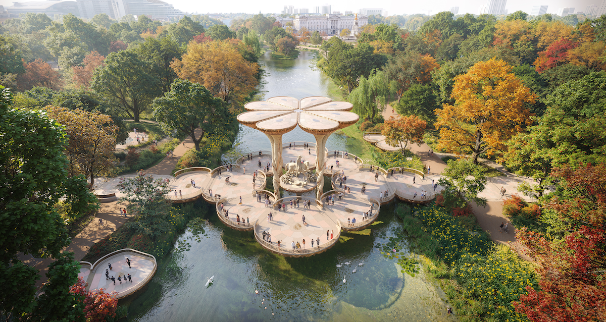 「英國女王紀念園區」5組入選提案:Foster + Partners、Heatherwick如何以設計訴說70年歲月? 「英國女王紀念園區」5組入選提案:Foster + Partners、Heatherwick如何以設計訴說70年歲月?