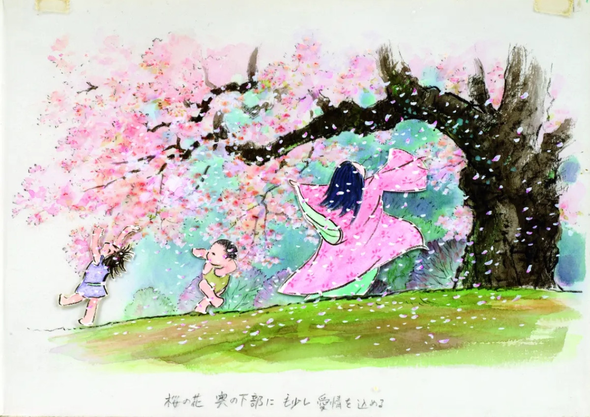 《輝耀姬物語》場景手稿。(圖片來源:高畑勳展官方網站) 《輝耀姬物語》場景手稿。(圖片來源:高畑勳展官方網站)