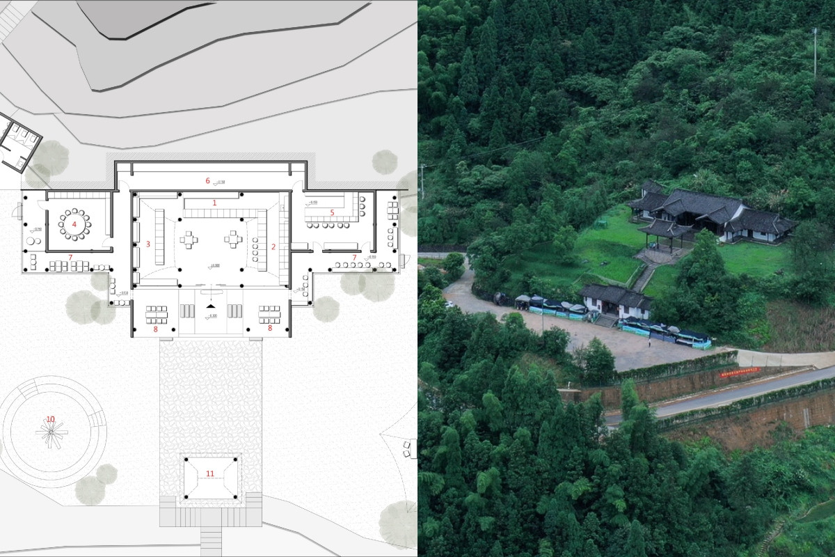 公共區域由原有建築翻新而來。(圖片提供:大開設計) 公共區域由原有建築翻新而來。(圖片提供:大開設計)
