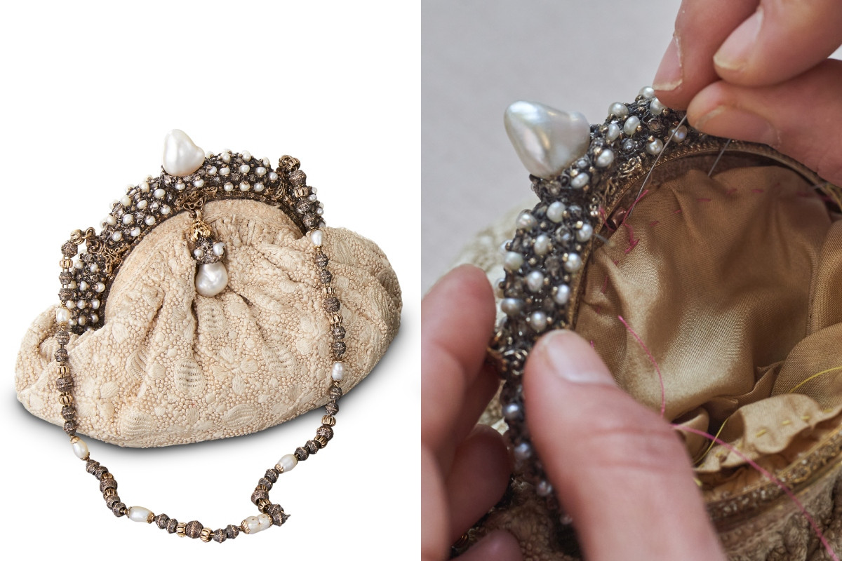 Buccellati針對多款典藏手袋進行修復。(圖片提供:Buccellati) Buccellati針對多款典藏手袋進行修復。(圖片提供:Buccellati)