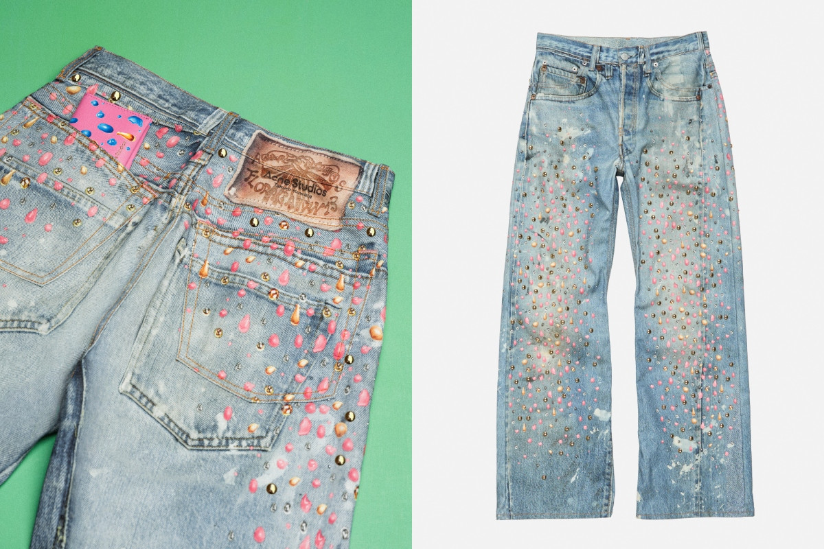 Acne Studios x 桑田卓郎膠囊系列少不了這款經典。(圖片提供:Acne Studios) Acne Studios x 桑田卓郎膠囊系列少不了這款經典。(圖片提供:Acne Studios)