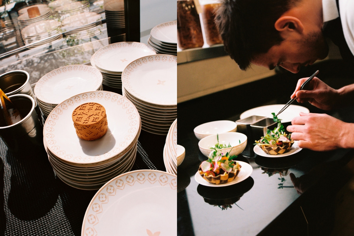 餐飲內容融會中西文化,祭出獨特「上海風格」菜式。(圖片來源:Louis Vuitton) 餐飲內容融會中西文化,祭出獨特「上海風格」菜式。(圖片來源:Louis Vuitton)