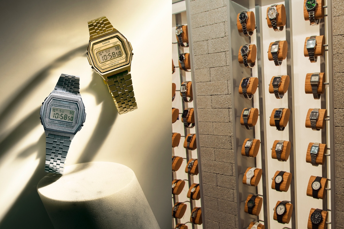 Casio Vintage系列A1000A-7和A1000G-9錶款於台灣同步推出。(圖片提供:Casio) Casio Vintage系列A1000A-7和A1000G-9錶款於台灣同步推出。(圖片提供:Casio)