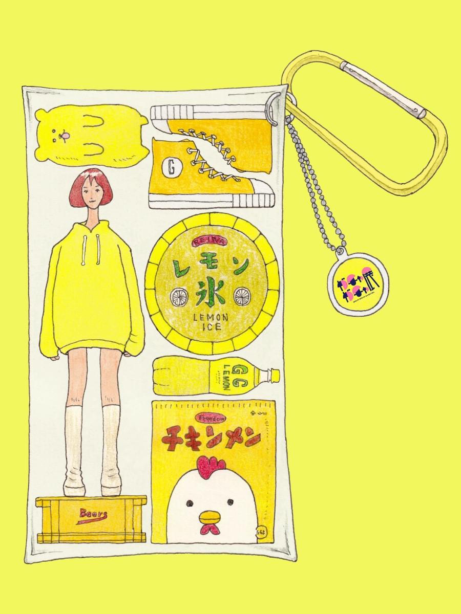 「扭蛋收納袋」用於收納和展示扭蛋收藏。(圖片來源:株式会社松屋) 「扭蛋收納袋」用於收納和展示扭蛋收藏。(圖片來源:株式会社松屋)