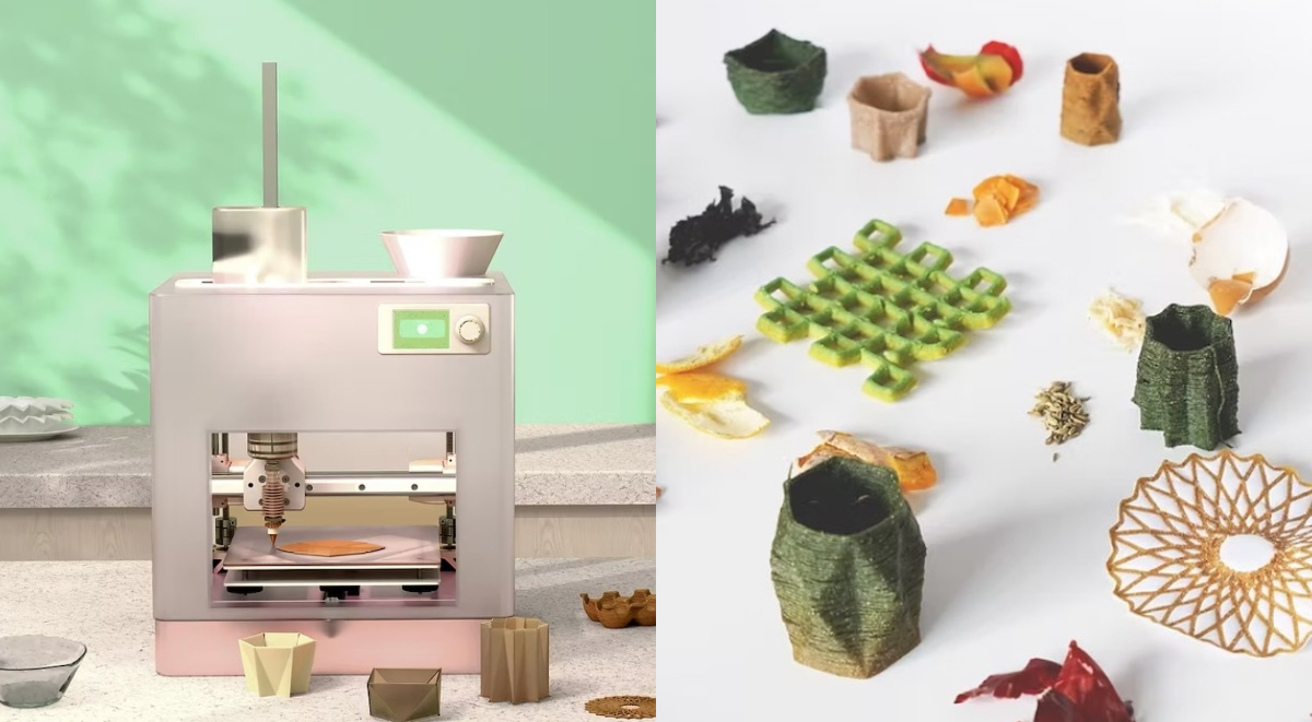 把廚餘變成設計:MIT畢業生打造3D列印機「Foodres.AI」,將食物浪費轉化為花器與家飾 把廚餘變成設計:MIT畢業生打造3D列印機「Foodres.AI」,將食物浪費轉化為花器與家飾