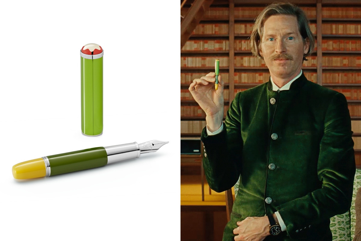 Montblanc x Wes Anderson Schreiberling限量版1969鋼筆。(圖片提供:Montblanc) Montblanc x Wes Anderson Schreiberling限量版1969鋼筆。(圖片提供:Montblanc)