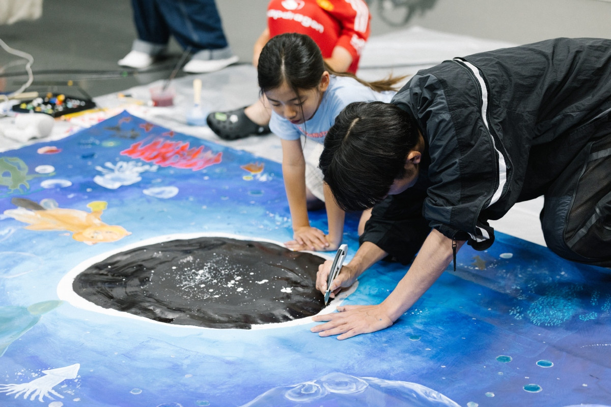 間接為孩子構建出一個自由且深刻的創作空間。(圖片來源:學展) 間接為孩子構建出一個自由且深刻的創作空間。(圖片來源:學展)