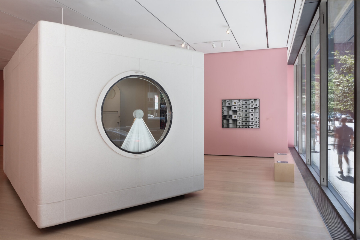 《中銀膠囊塔的多重生命》展覽(圖片來源:The Museum of Modern Art, New York ,Photo Jonathan Dorado) 《中銀膠囊塔的多重生命》展覽(圖片來源:The Museum of Modern Art, New York ,Photo Jonathan Dorado)