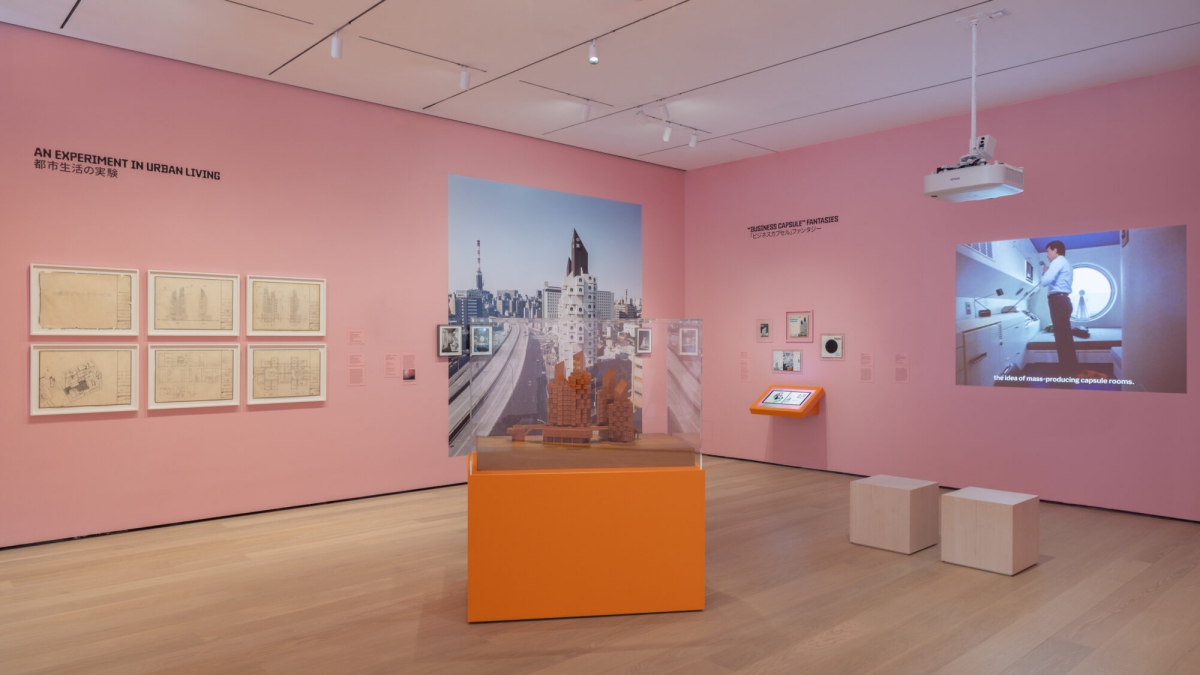 《中銀膠囊塔的多重生命》展覽(圖片來源:The Museum of Modern Art, New York ,Photo Jonathan Dorado) 《中銀膠囊塔的多重生命》展覽(圖片來源:The Museum of Modern Art, New York ,Photo Jonathan Dorado)