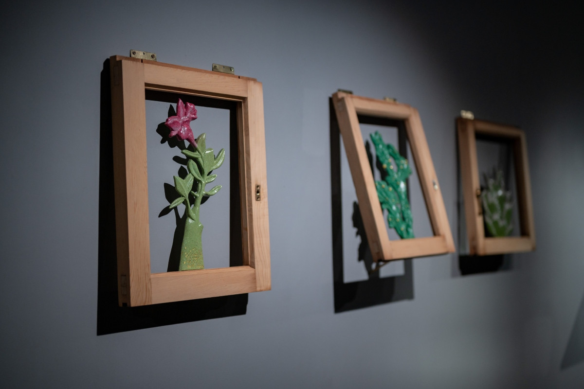 《草木浮影》展覽現場。(圖⽚提供:Courtesy of the Artist, YIRI ARTS) 《草木浮影》展覽現場。(圖⽚提供:Courtesy of the Artist, YIRI ARTS)