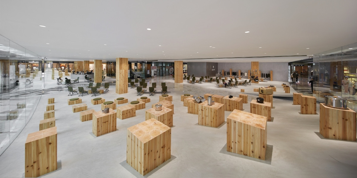 店鋪總面積達628平方公尺,居高俯視相當壯觀。(圖片提供:KiKi ARCHi) 店鋪總面積達628平方公尺,居高俯視相當壯觀。(圖片提供:KiKi ARCHi)