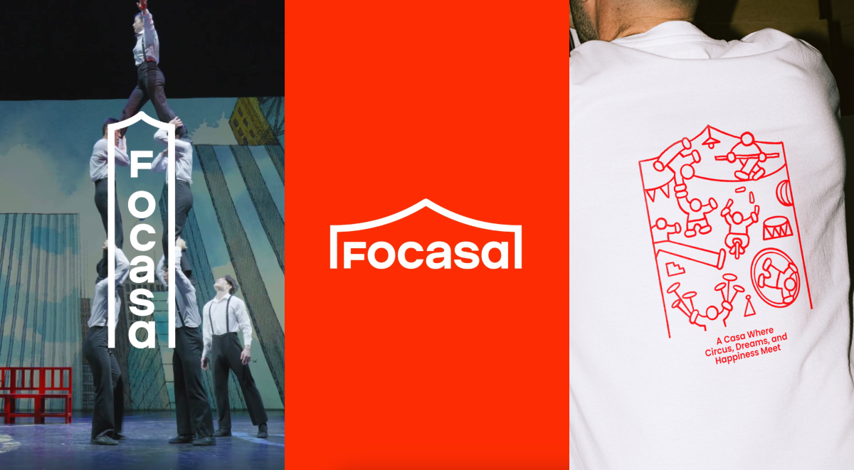 FOCASA馬戲團全新識別亮相!Bito融走鋼索、疊高等馬戲元素,訂製動態識別系統 FOCASA馬戲團全新識別亮相!Bito融走鋼索、疊高等馬戲元素,訂製動態識別系統