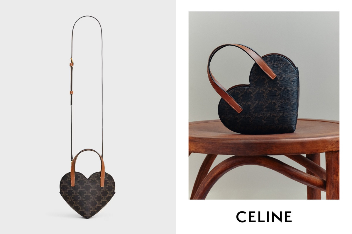 Celine Teen Coeur Celine愛心造型手袋。(圖片提供:Celine) Celine Teen Coeur Celine愛心造型手袋。(圖片提供:Celine)