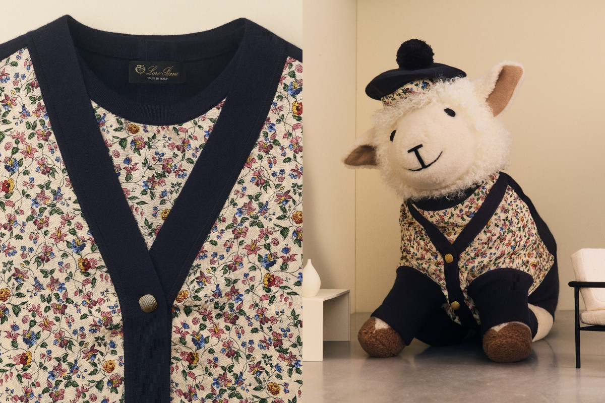 Loro Piana Cuddly Panda Tieband Whisper絨毛玩偶。(圖片提供:Loro Piana) Loro Piana Cuddly Panda Tieband Whisper絨毛玩偶。(圖片提供:Loro Piana)