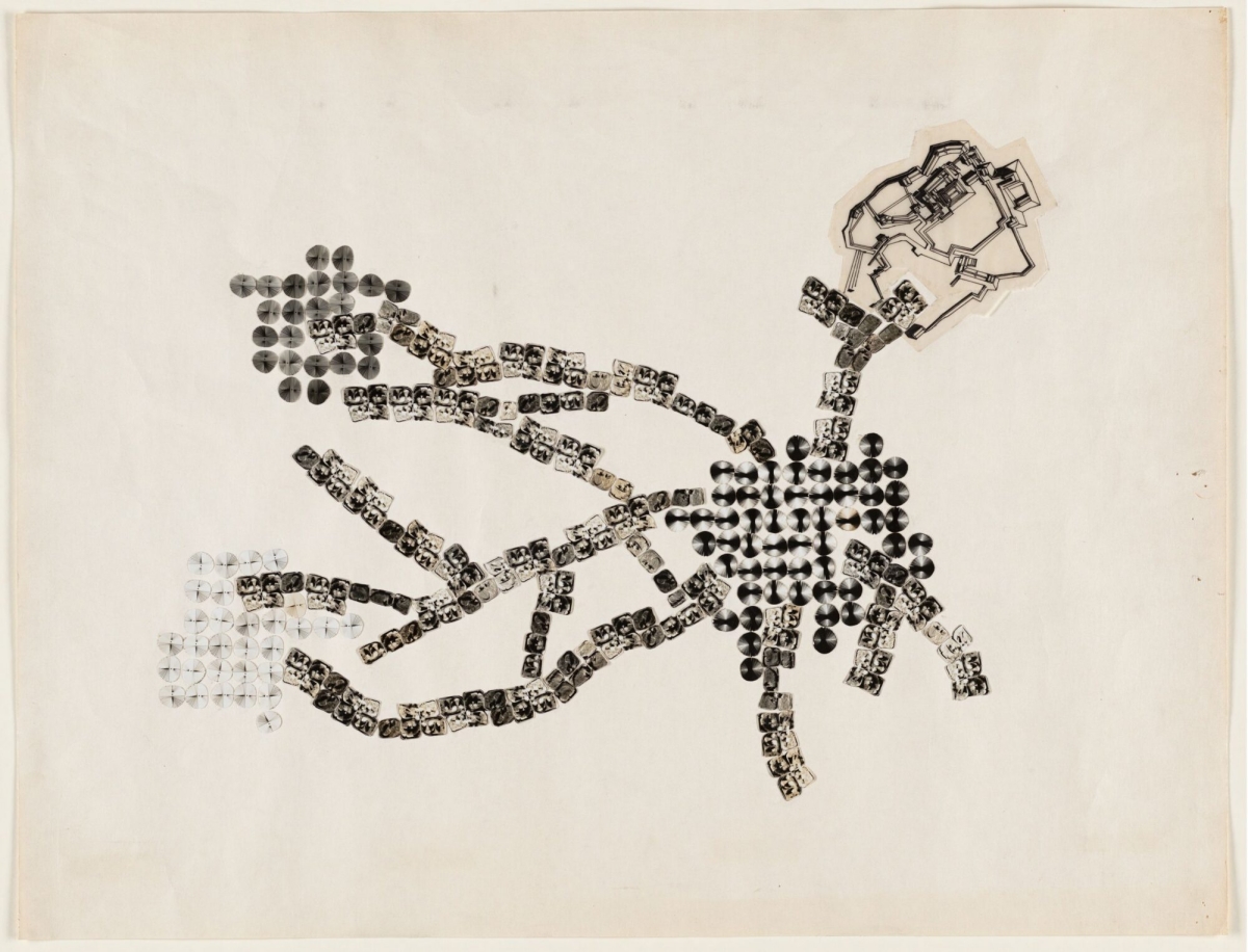 Kisho Kurokawa. Helix City Project, Tokyo, Japan (Plan). 1961. The Museum of Modern Art, New York. Gift of the architect © 2025 Kisho Kurokawa Kisho Kurokawa. Helix City Project, Tokyo, Japan (Plan). 1961. The Museum of Modern Art, New York. Gift of the architect © 2025 Kisho Kurokawa