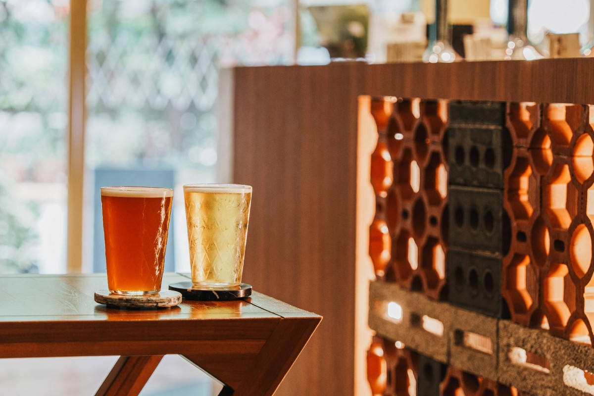 獨特Draft系列於茶飲中注入氮氣與二氧化碳,製造出細緻氣泡感。(圖片提供:誠品生活) 獨特Draft系列於茶飲中注入氮氣與二氧化碳,製造出細緻氣泡感。(圖片提供:誠品生活)