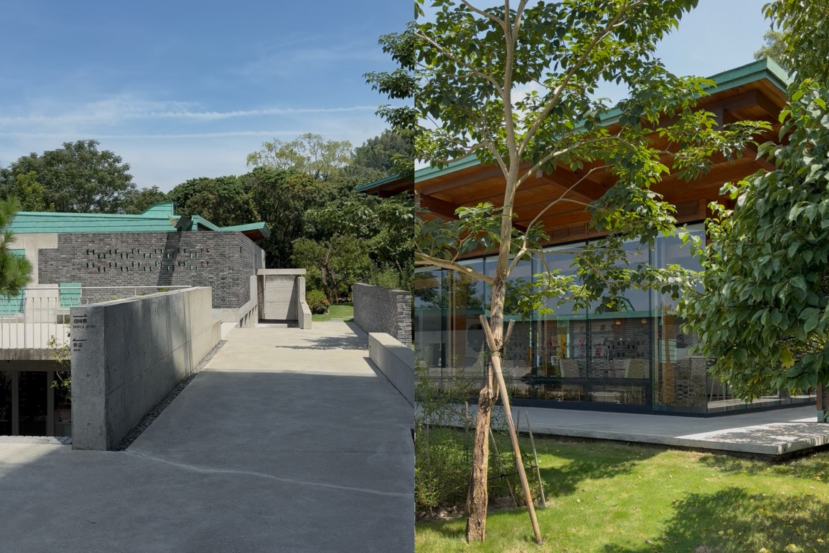 主展覽館隔壁即為百書咖啡,正適合看完展前來品飲談天。(圖片提供/攝影:Ning Chi) 主展覽館隔壁即為百書咖啡,正適合看完展前來品飲談天。(圖片提供/攝影:Ning Chi)