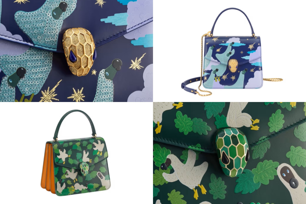 Kim Sunwoo為Bvlgari Serpenti in Art膠囊系列設計的限量版包款。(圖片來源:Bvlgari) Kim Sunwoo為Bvlgari Serpenti in Art膠囊系列設計的限量版包款。(圖片來源:Bvlgari)