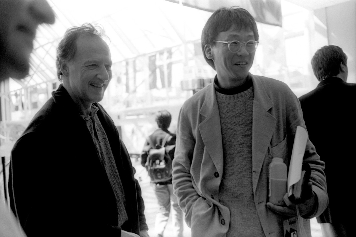 楊德昌與德國導演韋納荷索(Werner Herzog)於1995舊金山國際電影節。(圖片提供:影視聽中心/攝影:Pamela Gentile © Pamela Gentile, SFIFF) 楊德昌與德國導演韋納荷索(Werner Herzog)於1995舊金山國際電影節。(圖片提供:影視聽中心/攝影:Pamela Gentile © Pamela Gentile, SFIFF)