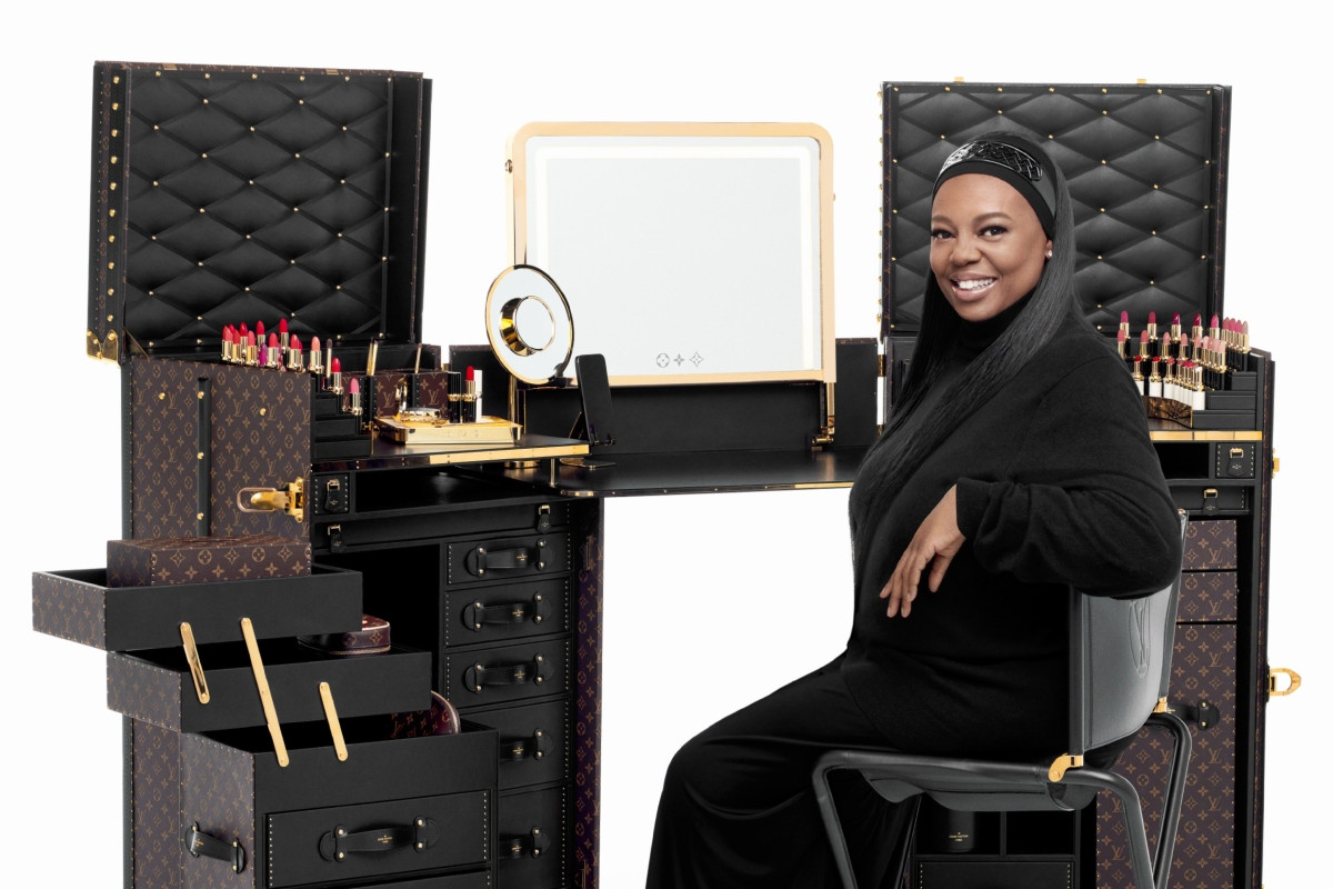La Beauté Louis Vuitton彩妝創意總監Pat McGrath女爵士。(圖片提供:Louis Vuitton/攝影:Steven Meisel) La Beauté Louis Vuitton彩妝創意總監Pat McGrath女爵士。(圖片提供:Louis Vuitton/攝影:Steven Meisel)
